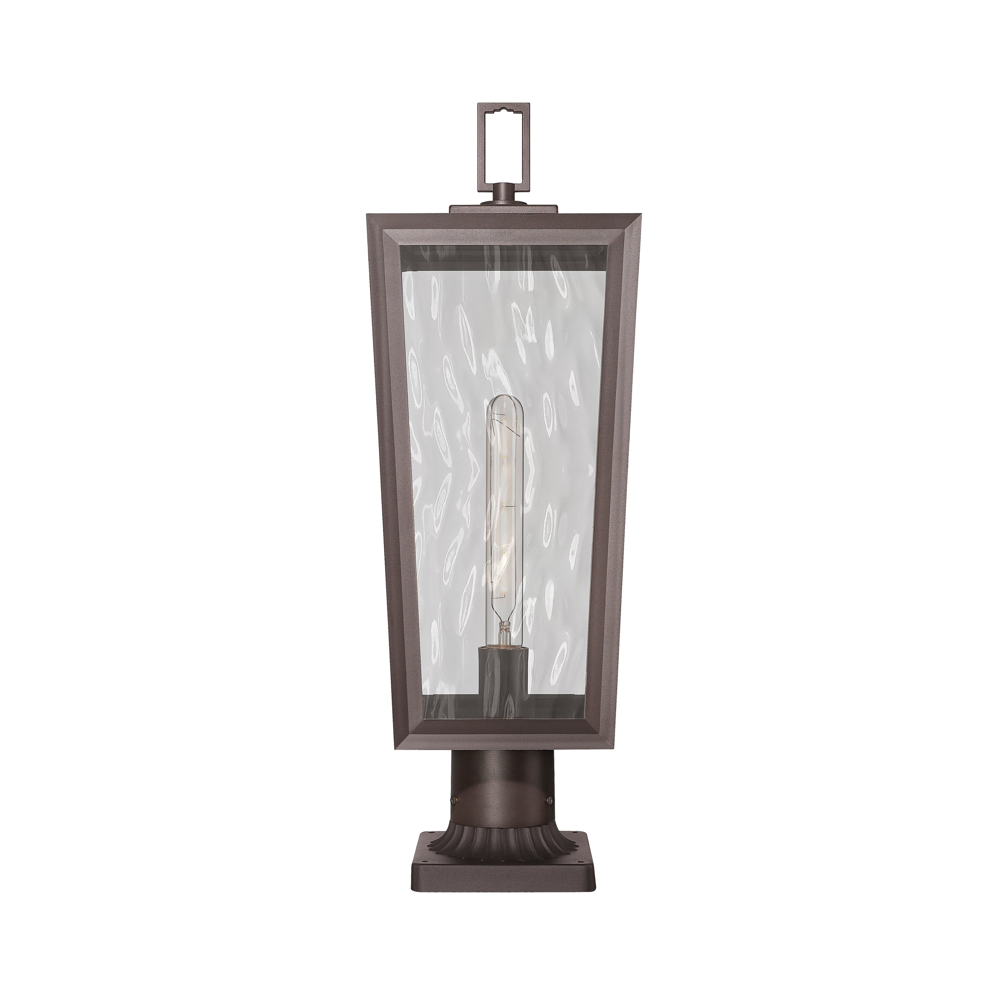 Madison 1 Light 23 Bronze Outdoor Post Lantern