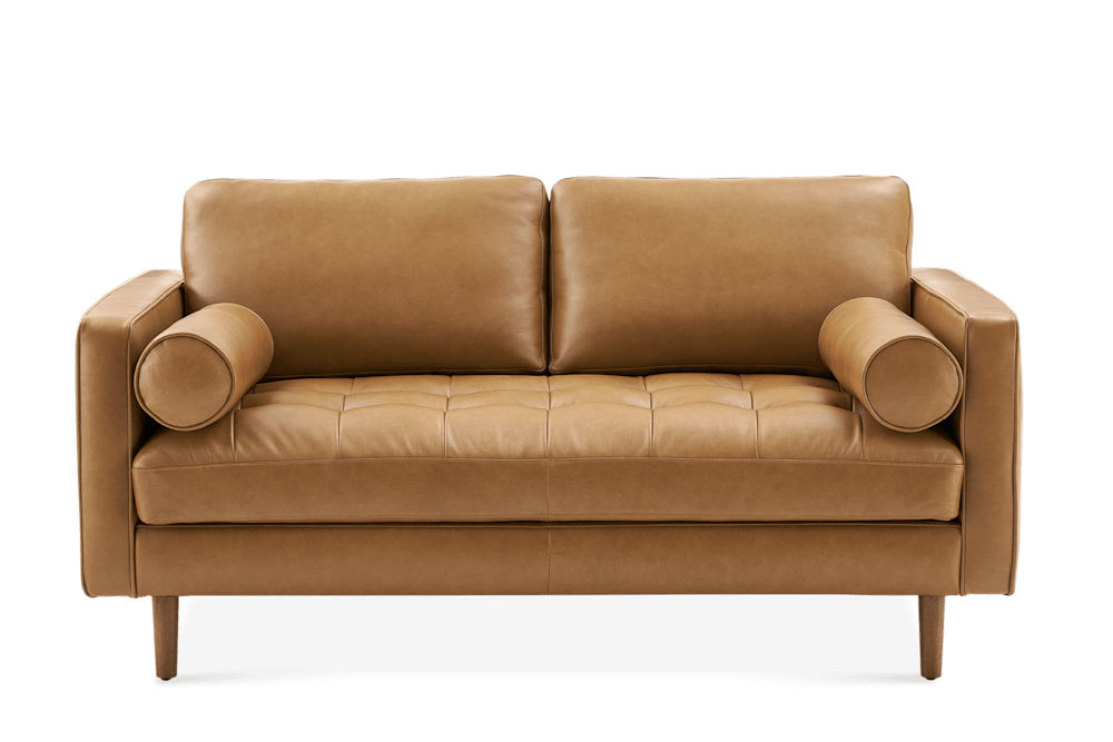 Madison Leather Loveseat