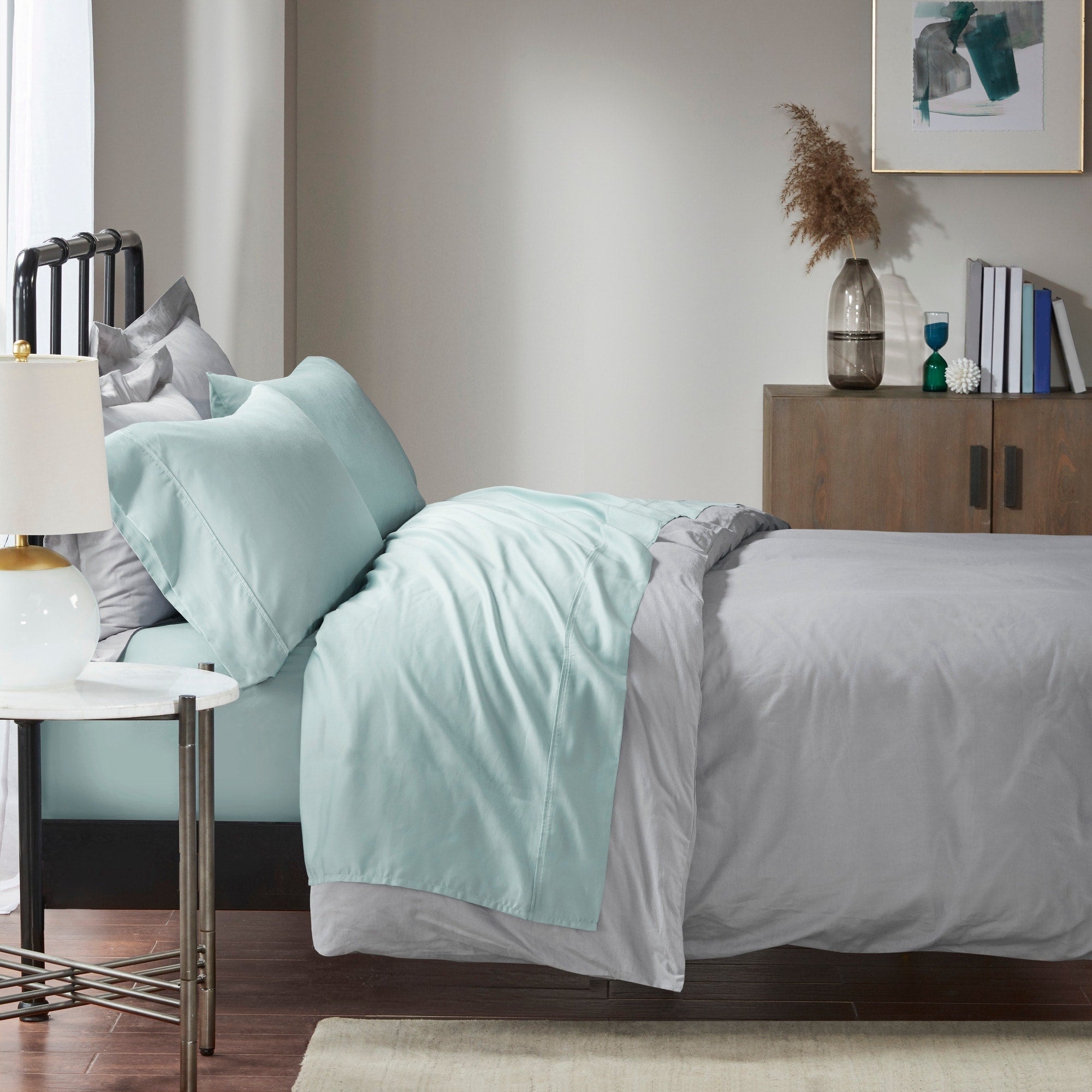 Madison Park 1500 Thread Count Luxury Cotton Blend Solid Pillowcases Set Of 2