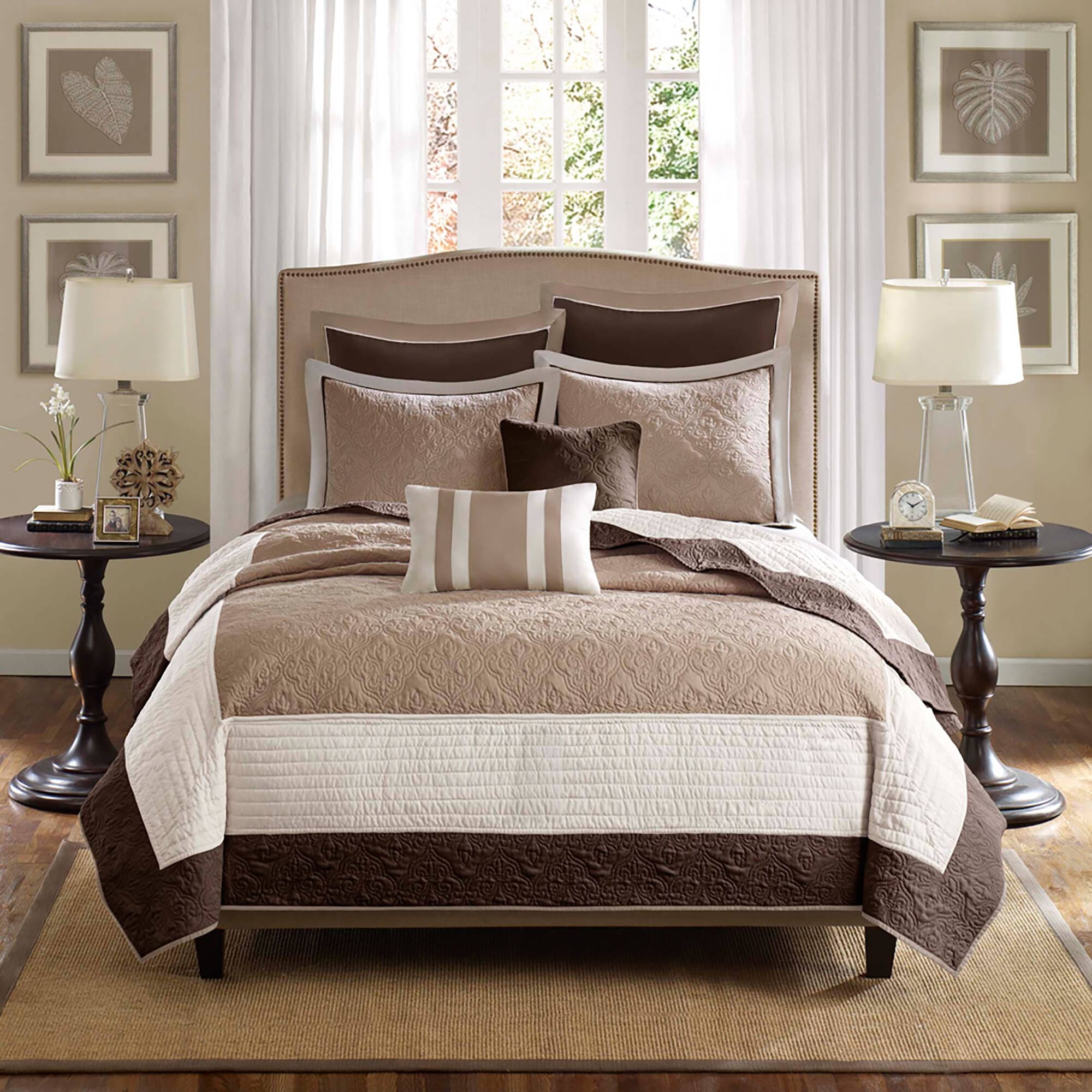 Madison Park Liverpool 7 Piece Coverlet Set