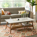 Madison Park Avalon White Pecan Coffee Table