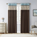 Madison Park Belle Embroidered Window Curtain Panel 50 W X 84 L