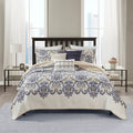 Madison Park Cardiff 6 Piece Quilted Coverlet Set