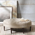 Madison Park Chase Surfboard Tufted Ottoman 3 Color Option