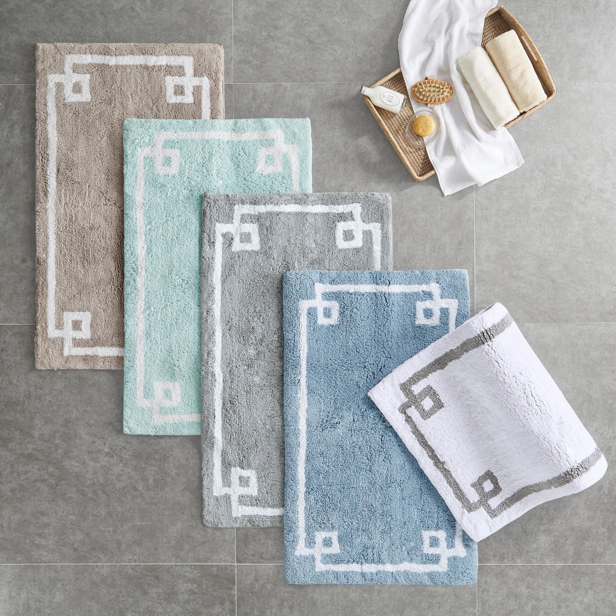 Madison Park Ethan Cotton Tufted Rug