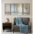 Madison Park Forest Reflections Multi Gel Coated Canvas Set Of 3