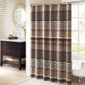 Madison Park Harvard Jacquard Shower Curtain 2 Color Option