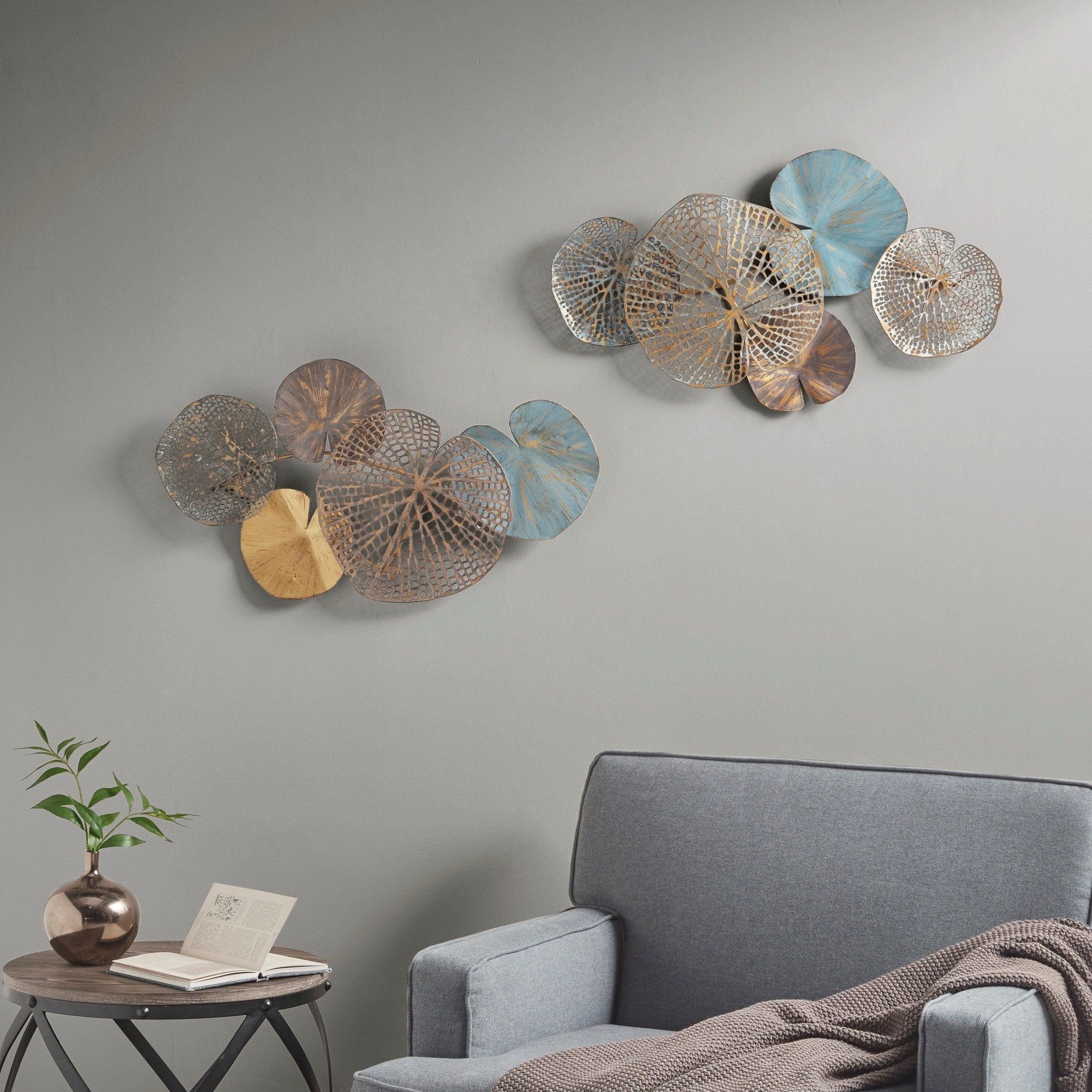 Madison Park Lenzie Multi Wall Decor Set Of 2