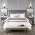 Madison Park Lexington 8 Piece Comforter And Coverlet Set Collection 2 Color Option