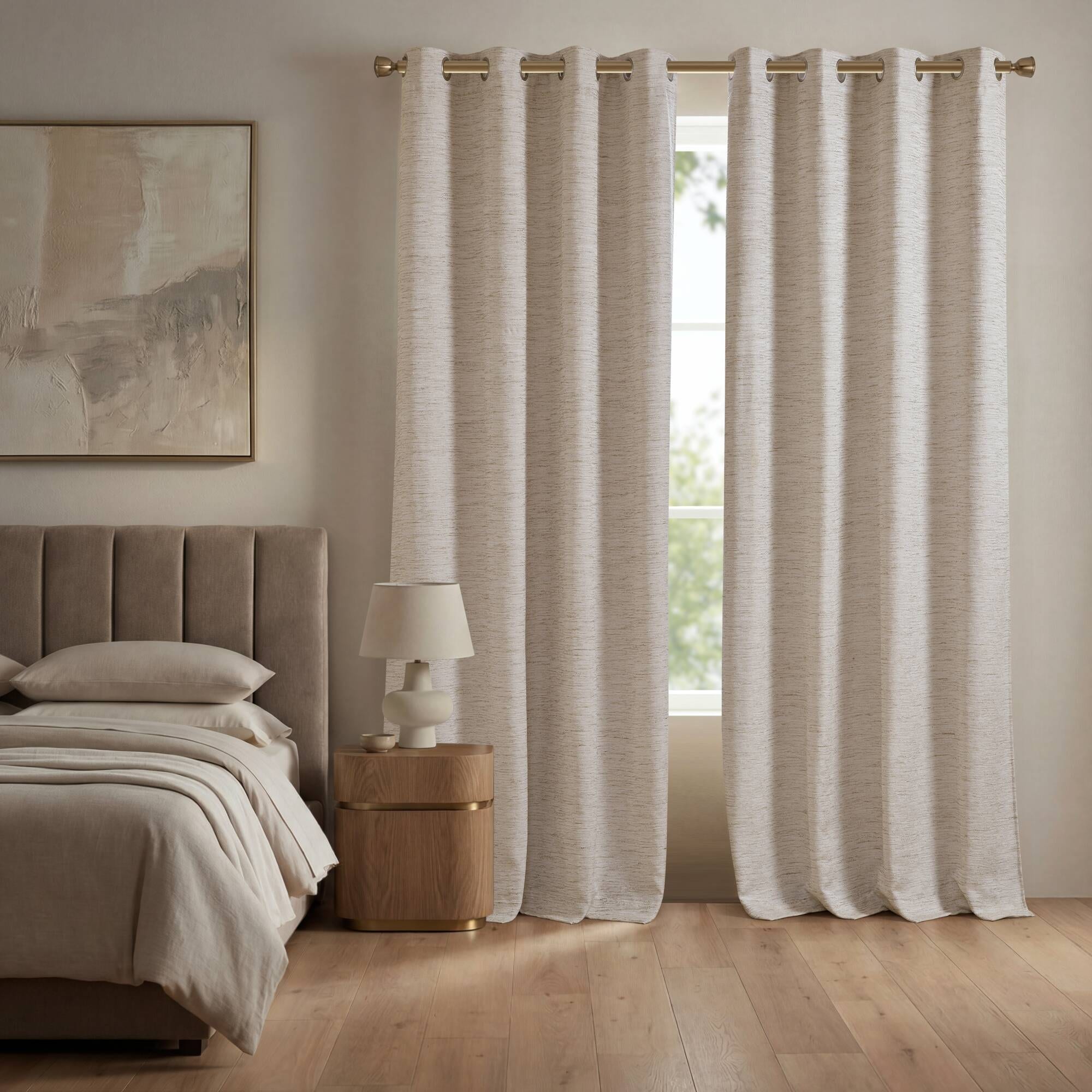 Madison Park Luna 100 Polyester Luna Total Blackout Window Panel