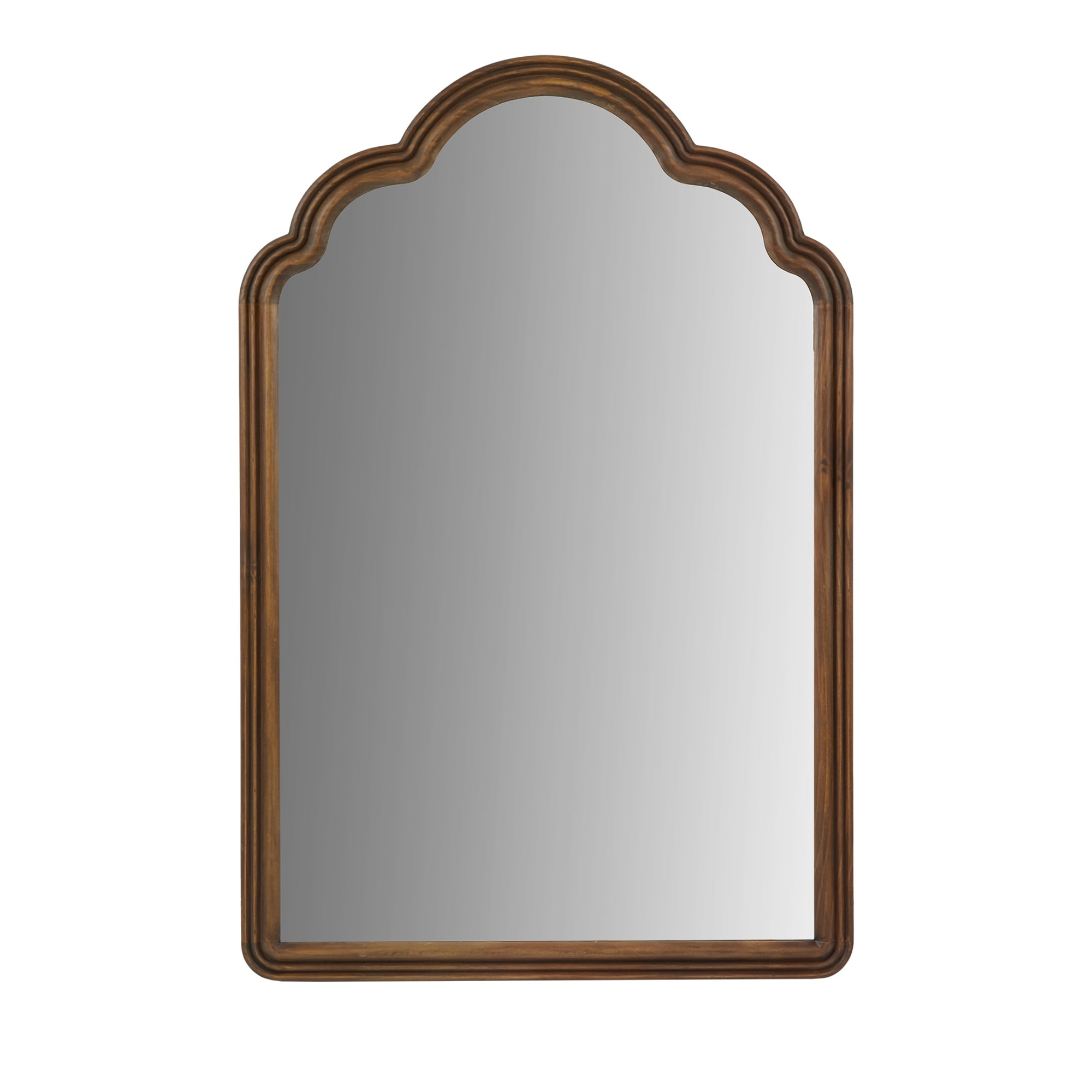 Madison Park Marbella Scalloped Wood Wall Mirror 24 X36 X0.98