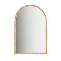 Madison Park Montra Arched Braided Wood Wall Mirror N A