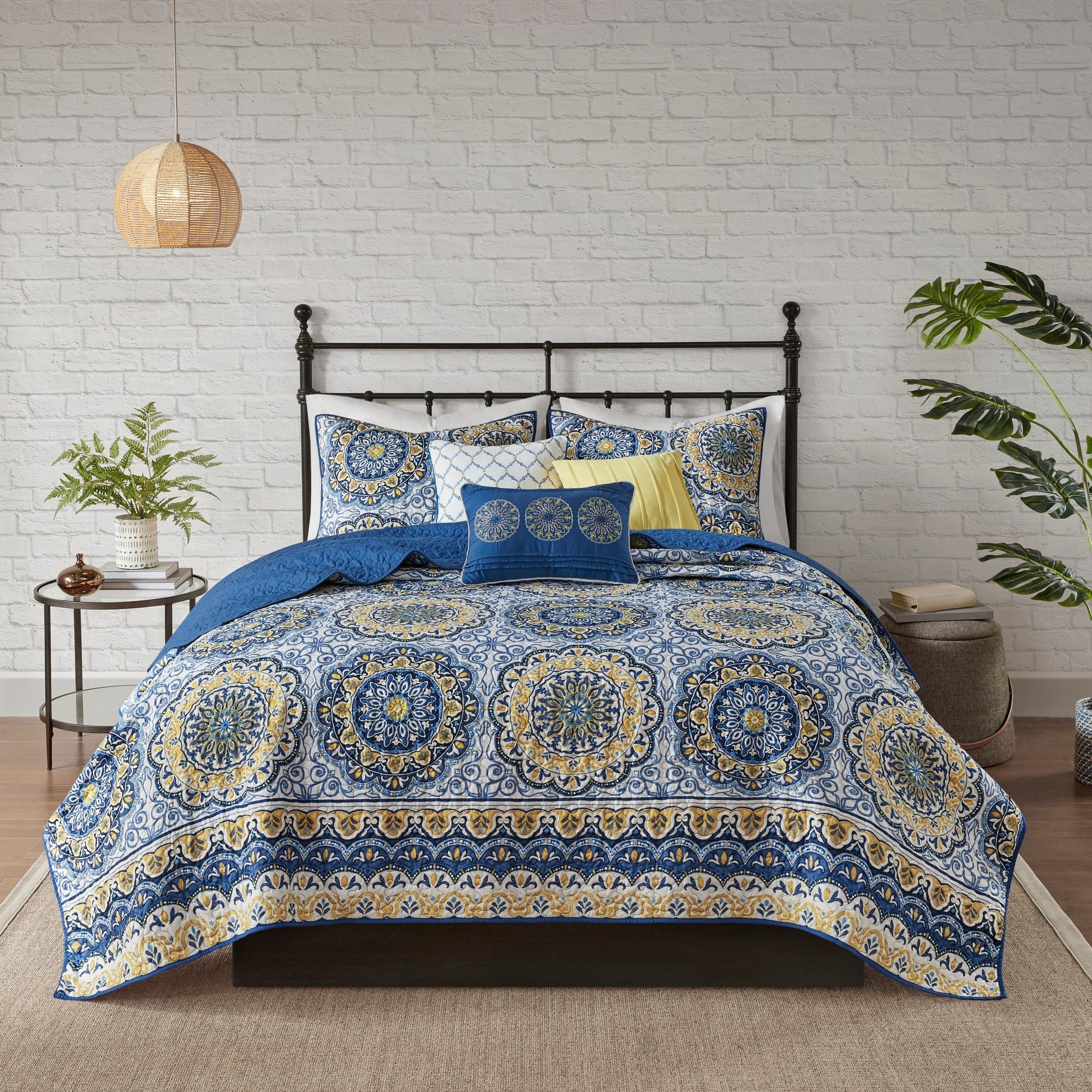Madison Park Moraga 6 Pc Coverlet Set