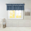 Madison Park Natalie Lightweight Faux Silk Valance With Beads