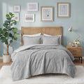 Madison Park Nova Embroidered Medallion Ultra Plush Comforter 3 Piece Set 2 Color Option