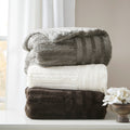 Madison Park Polar Ultra Plush Down Alternative Throw 3 Color Options