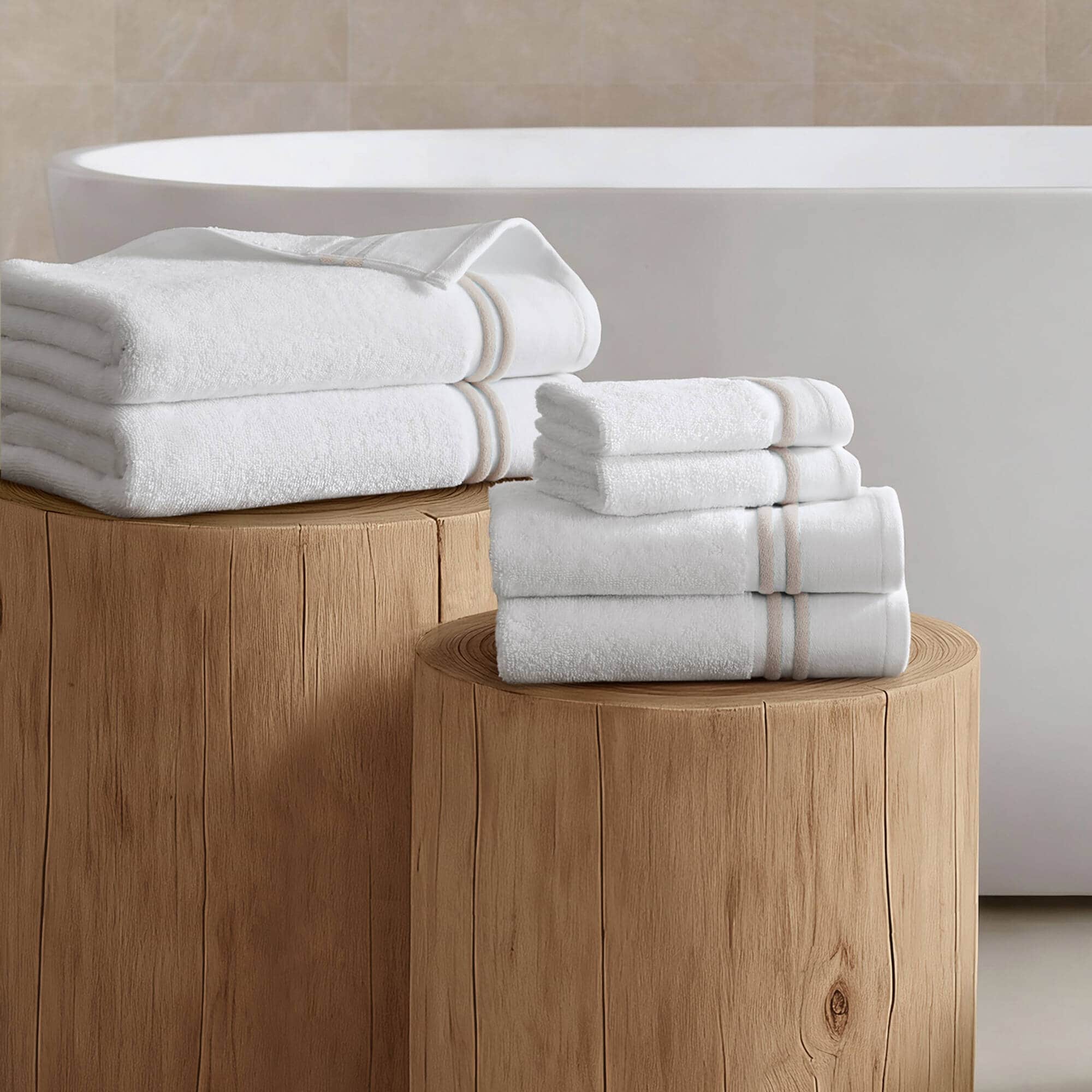Madison Park Roan Border 6 Piece Towel Set