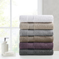 Madison Park Signature Luxor 100 Percent Egyptian Cotton 6 Piece Towel Set 30 X 54 30X54 2 16X26 2 13X13 2