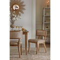 Madison Park Signature Marie Beige Light Natural Dining Chair Set Of 2 20.625 W X 21.5 D X 31.375 H 2
