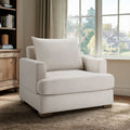 Madison Park Tasha Oversized Upholstered Arm Chair 38.5 W X 32 D X 37 H