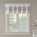 Copper Grove Aleza Shabby Chic Cotton Rod Pocket Valance 50 X 18