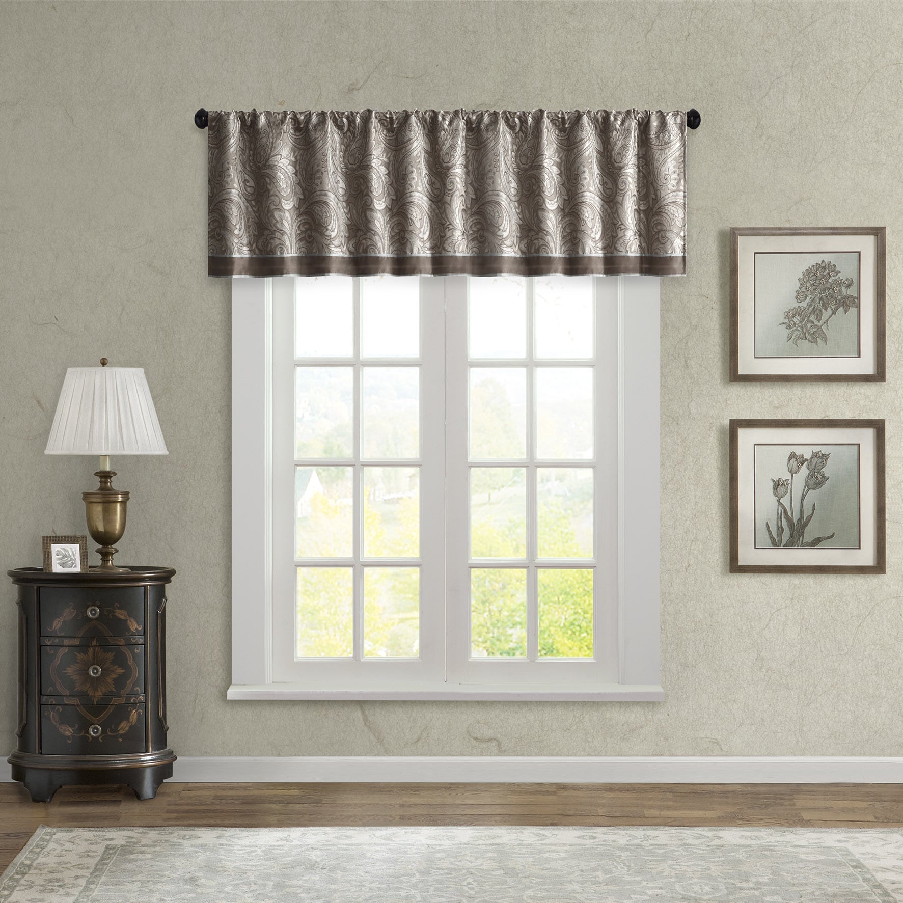 Madison Park Whitman Jacquard Valance