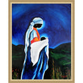 Madonna And Child Beloved Son By Patricia Brintle Framed Mounted Canvas Wall Art Print