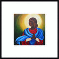 Madonna Maiden Of Love 2012 By Patricia Brintle Wood Framed Wall Art Print