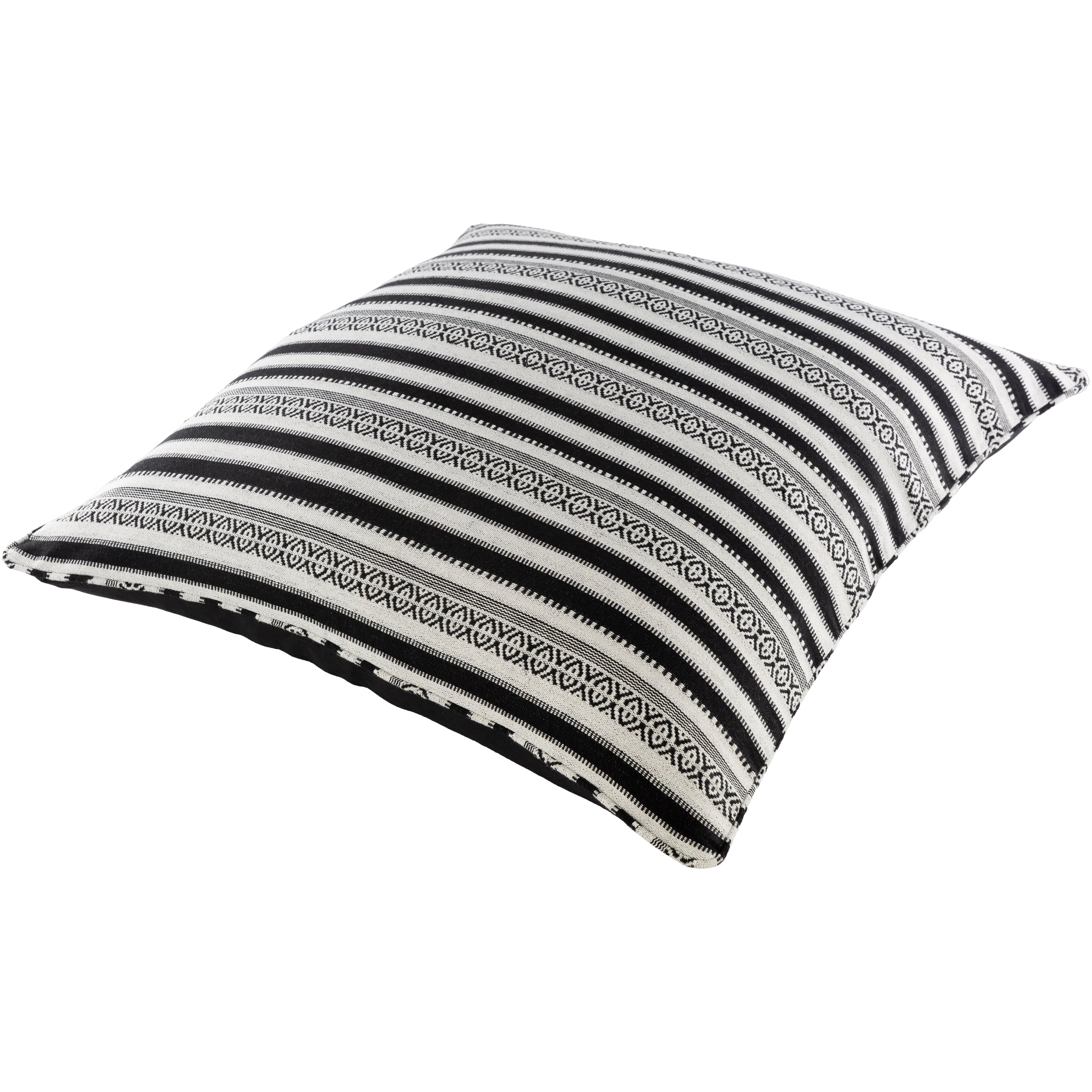 Madora Boho Striped 30 Inch Floor Pillow