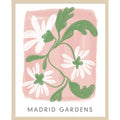 Madrid Gardens By Lucille Price Wood Framed Wall Art Print