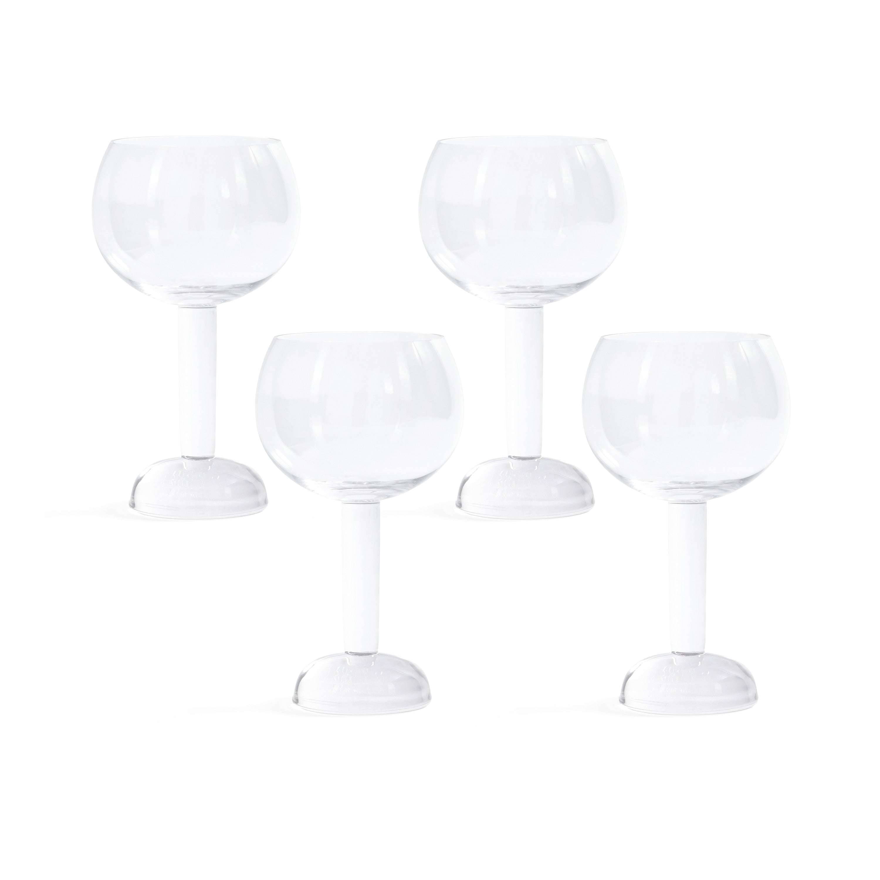 Madrid Red Wine Glasses Set Of 4
