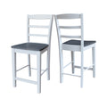 Madrid Unfinished Solid Parawood Stool
