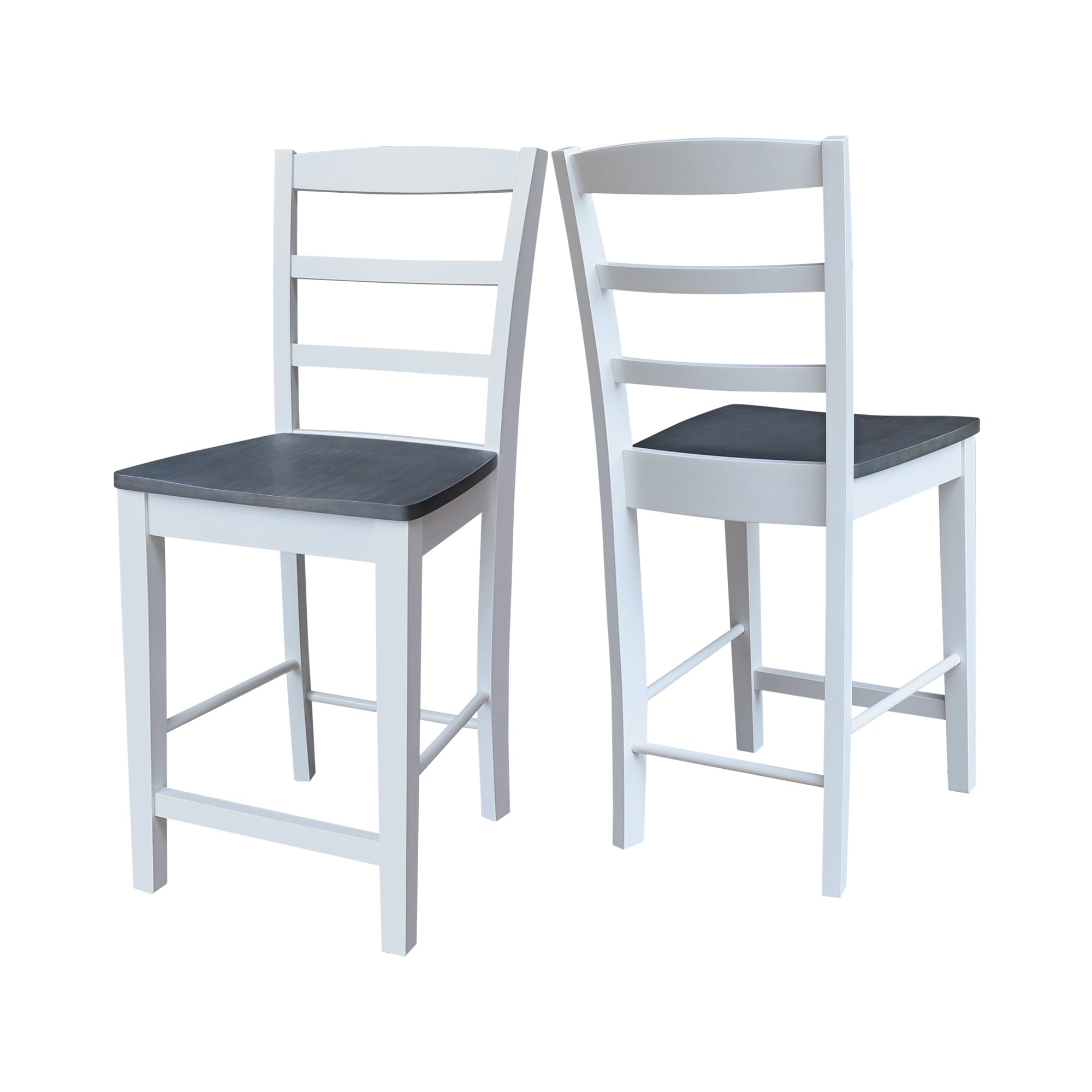 Madrid Unfinished Solid Parawood Stool