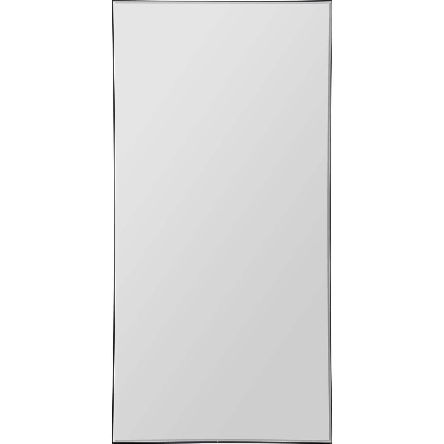 Mads Framed Rectangular Wall Mirror Black