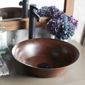 Maestro Bajo Antique Copper Vessel Bathroom Sink