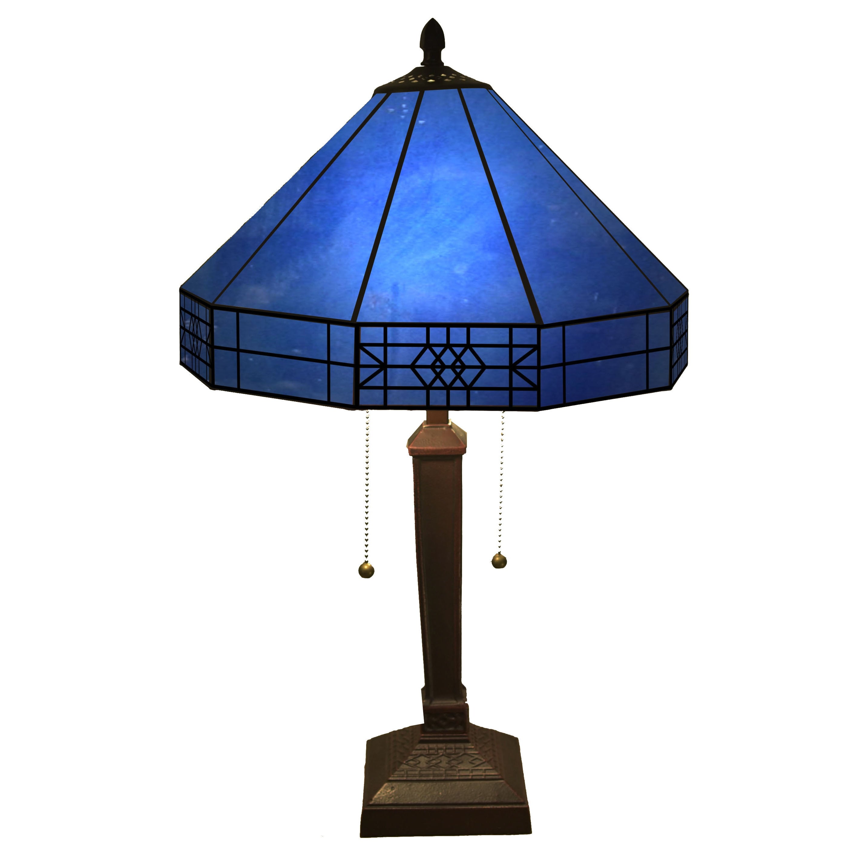 Maeve Tiffany Style 2 Light Table Lamp