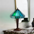Maeve Tiffany Style 2 Light Turquoise Table Lamp