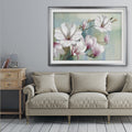 Magnolia Blooms Premium Framed Print
