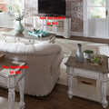 Magnolia Manor Antique White 3 Piece Occasional Set