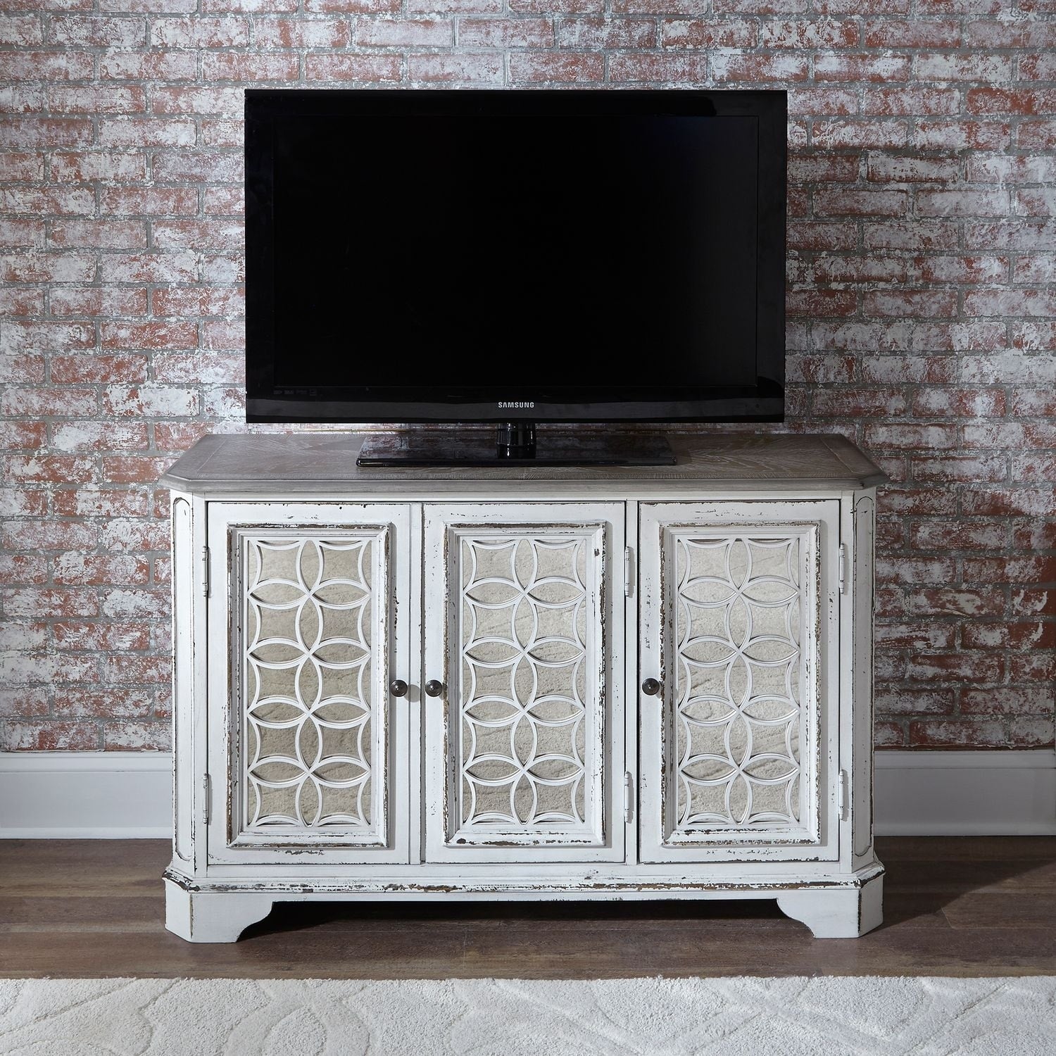 Magnolia Manor Antique White Console Table