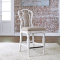 Magnolia Manor Antique White Counter Height Chair