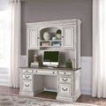 Magnolia Manor Antique White Credenza And Hutch