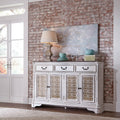 Magnolia Manor Antique White Hall Buffet