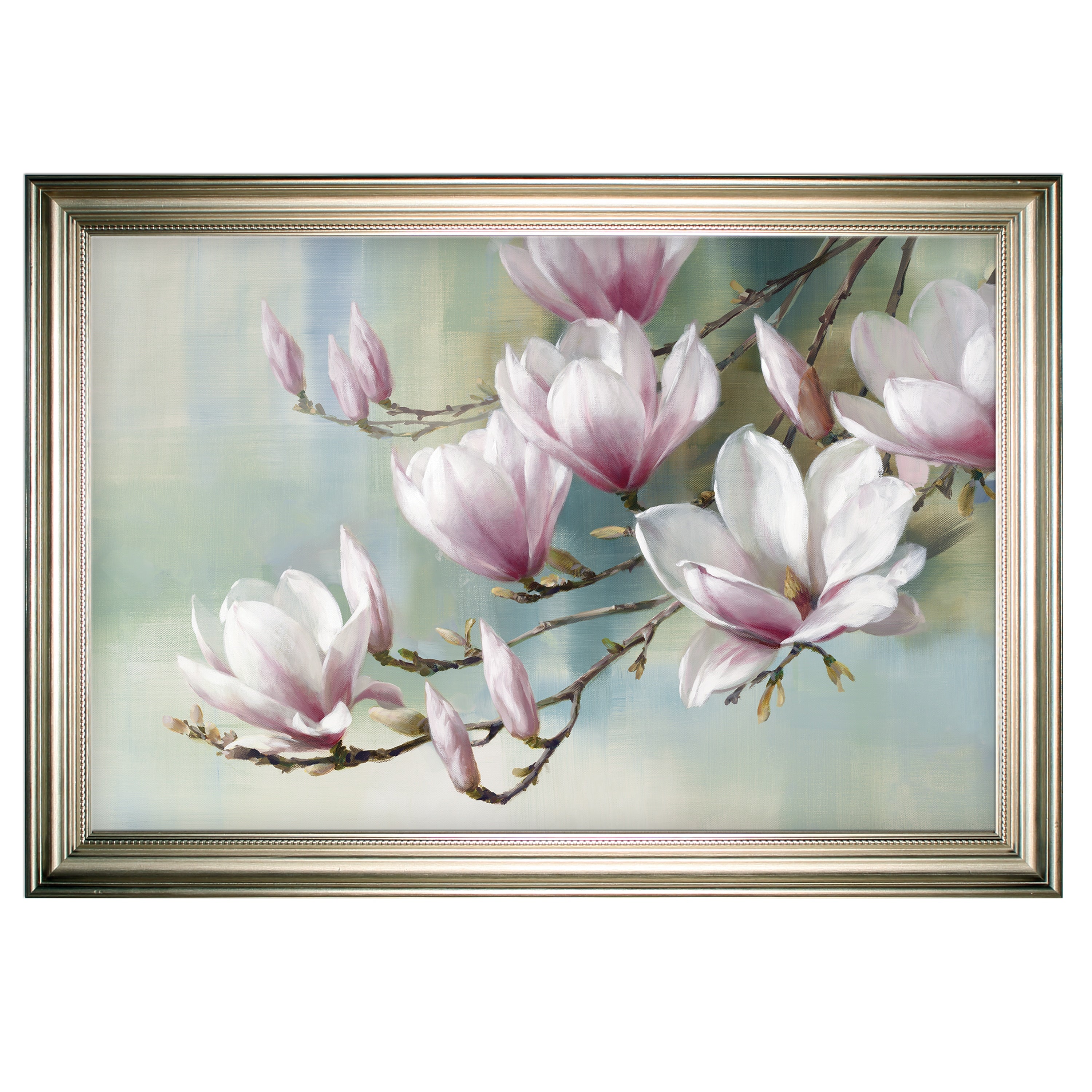 Magnolia Morning Silver Frame