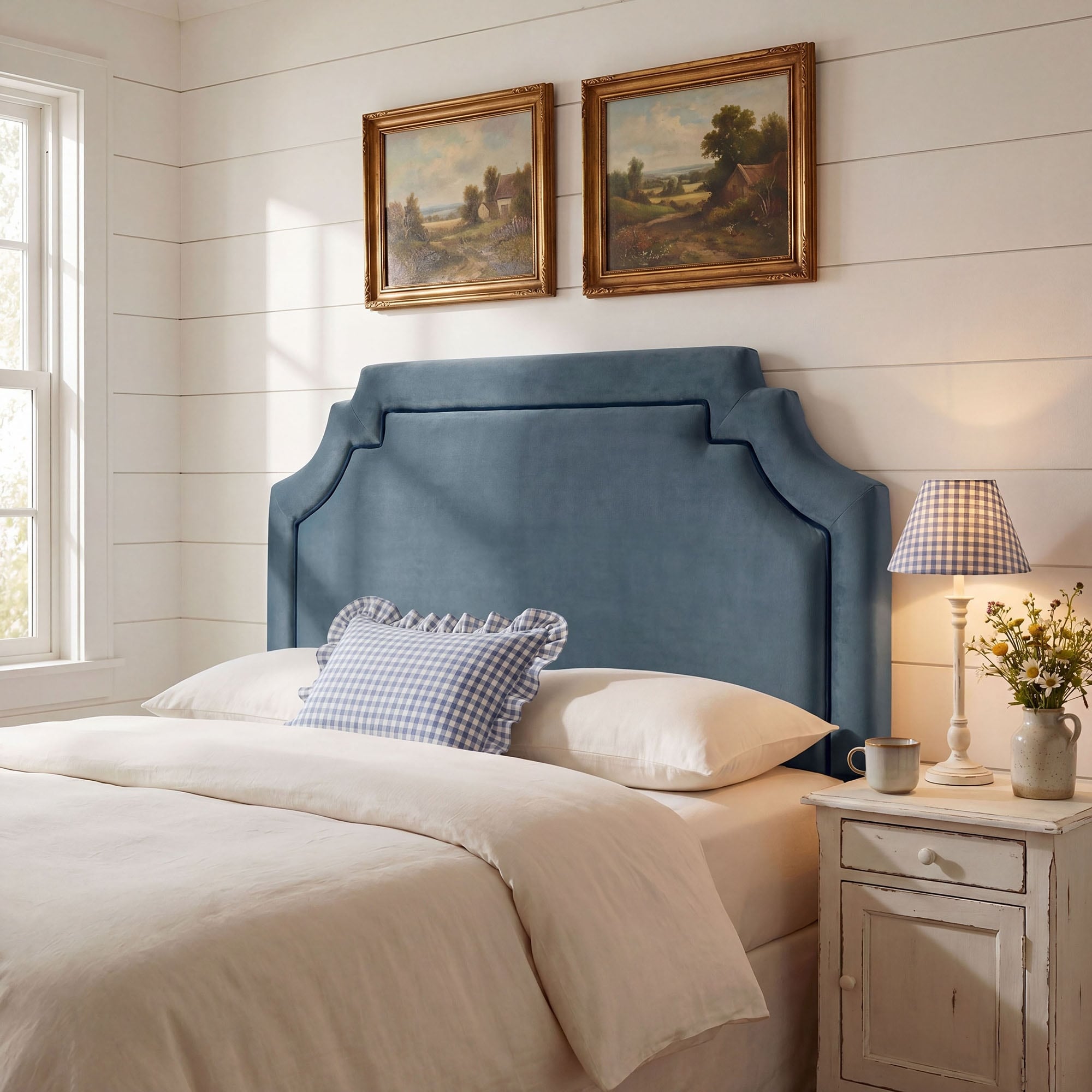 Magnolia Stain Resistant Performance Velvet Headboard