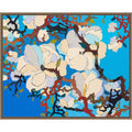 Magnolia By Fernando Reyes Framed Canvas Wall Art Print