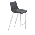 Magnus Bar Chair Black Set Of 2