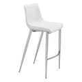 Magnus Bar Chair White Set Of 2