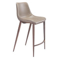 Magnus Counter Chair Gray Walnut Set Of 2 N A