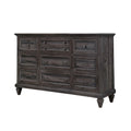 Carbon Loft Myrtle Black Pine Drawer Dresser